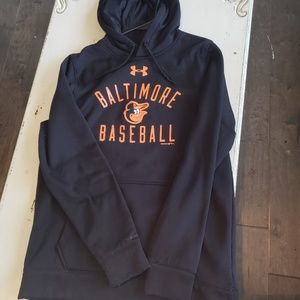 Medium TALL UnderArmour Baltimore Baseball Hoodie